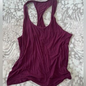 Alo purple all day tank size small
